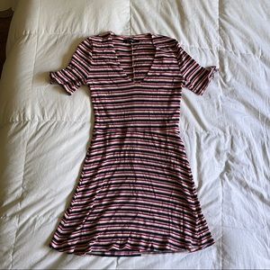Reformation Striped Dress